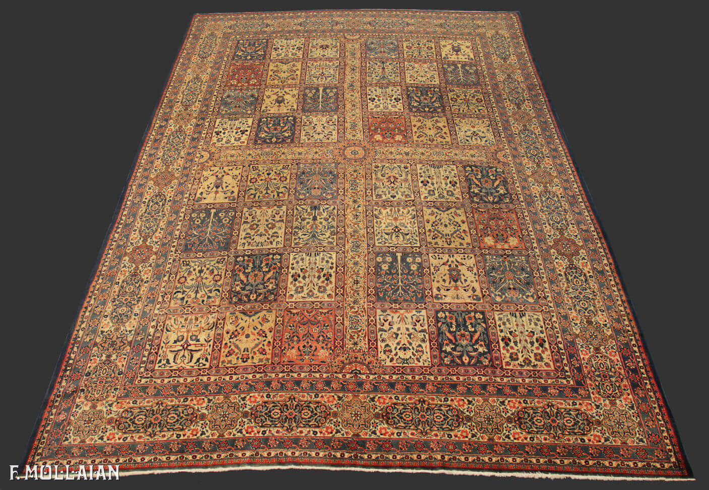 Teppich Persischer Antiker Tabriz n°:65842787